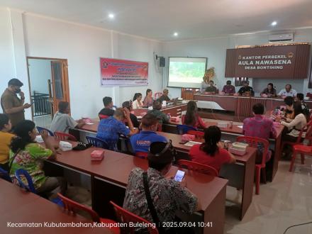 MUSYAWARAH PERENCANAAN PEMBANGUNAN DESA BONTIHING
